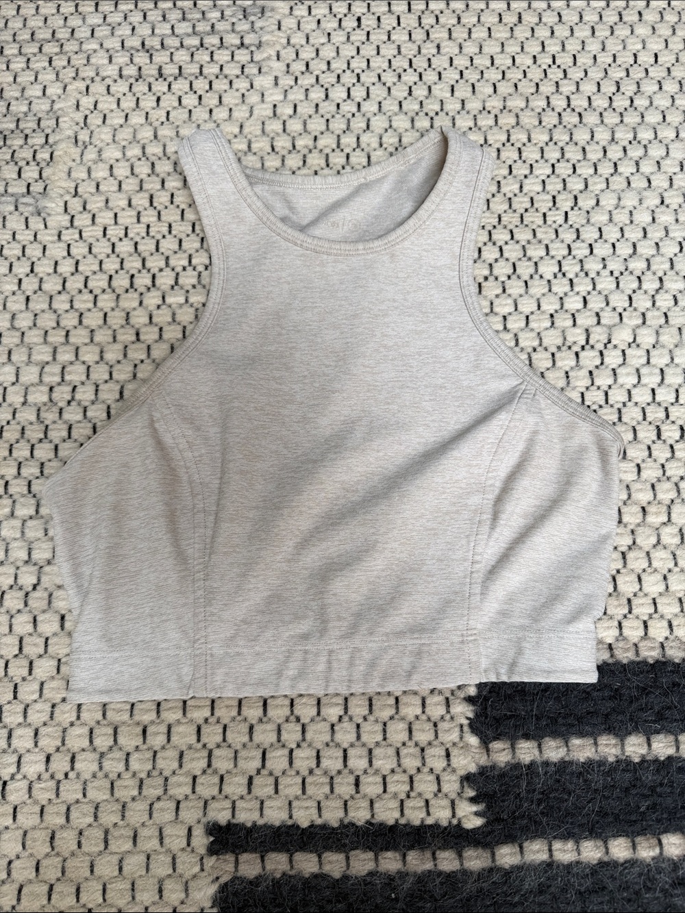 Outdoor Voices High Neck Sports Bra Top